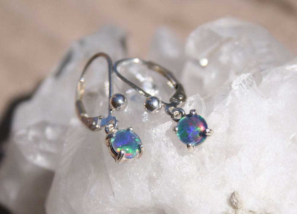 Classic Idaho Opal Dangles
