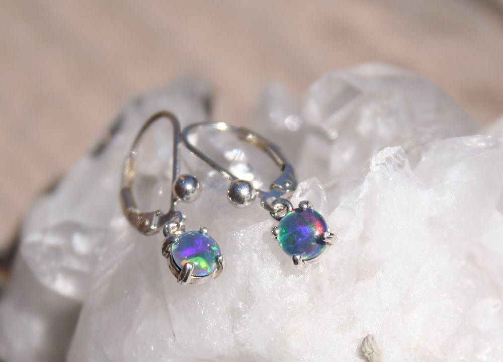 Classic Idaho Opal Dangles