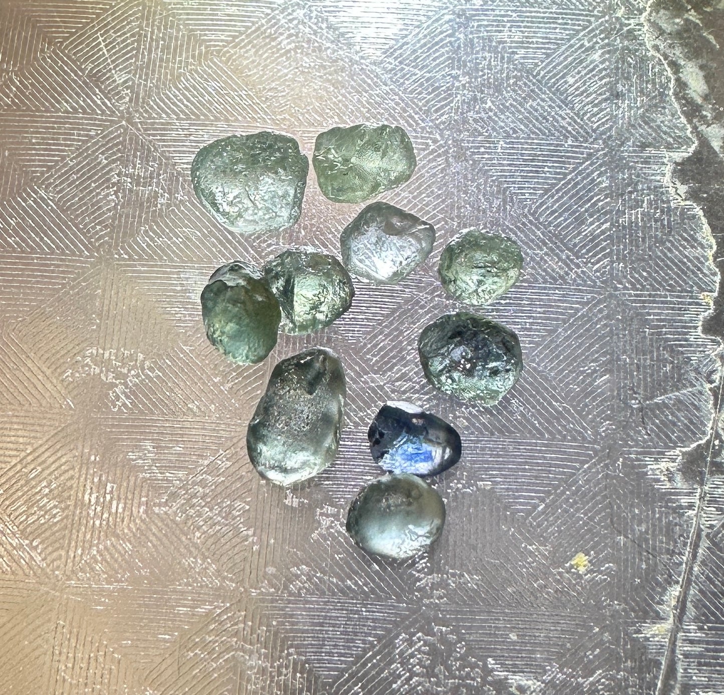 Rough Montana Sapphires