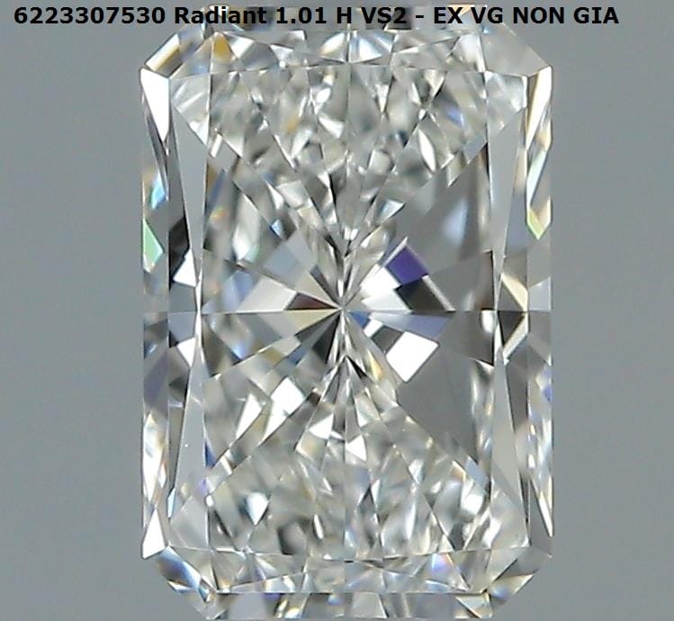 RA 1.01ct H, VS2, GIA# 6223307530, CanadaMarkCM-400911