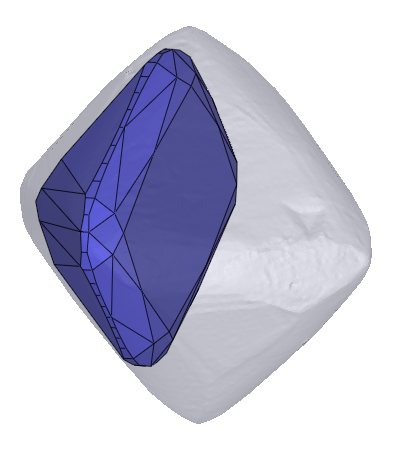 0.71 CMB G VVS2 EX EX Canada CanadaMark GIA 2516110437 CM-422159 Ekati/Diavik