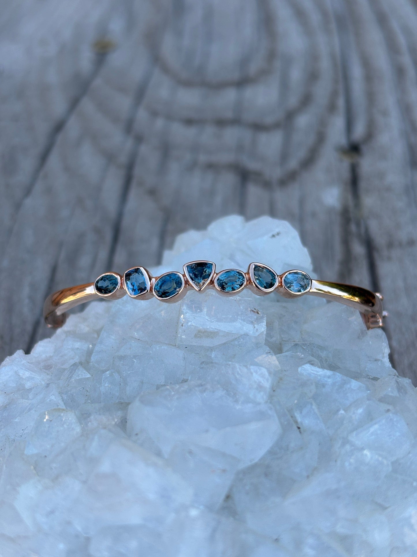 7 Montana Sapphire Multi Shape bracelet