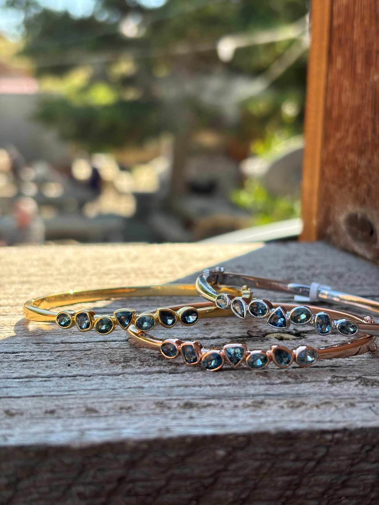 7 Montana Sapphire Multi Shape bracelet