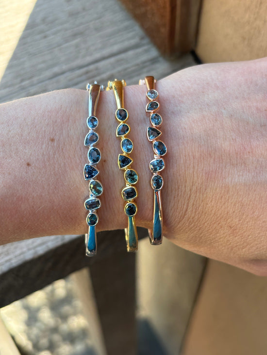 7 Montana Sapphire Multi Shape bracelet