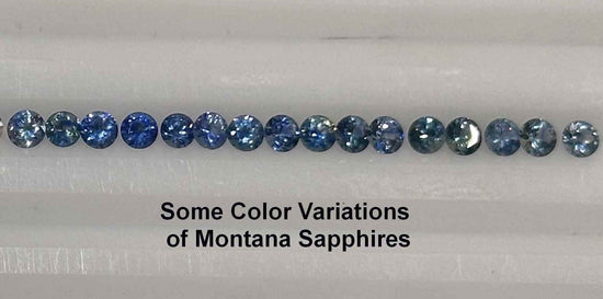 Heart Cross Montana Sapphire Studs