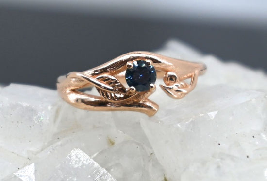 Montana Sapphire Double Branch Ring