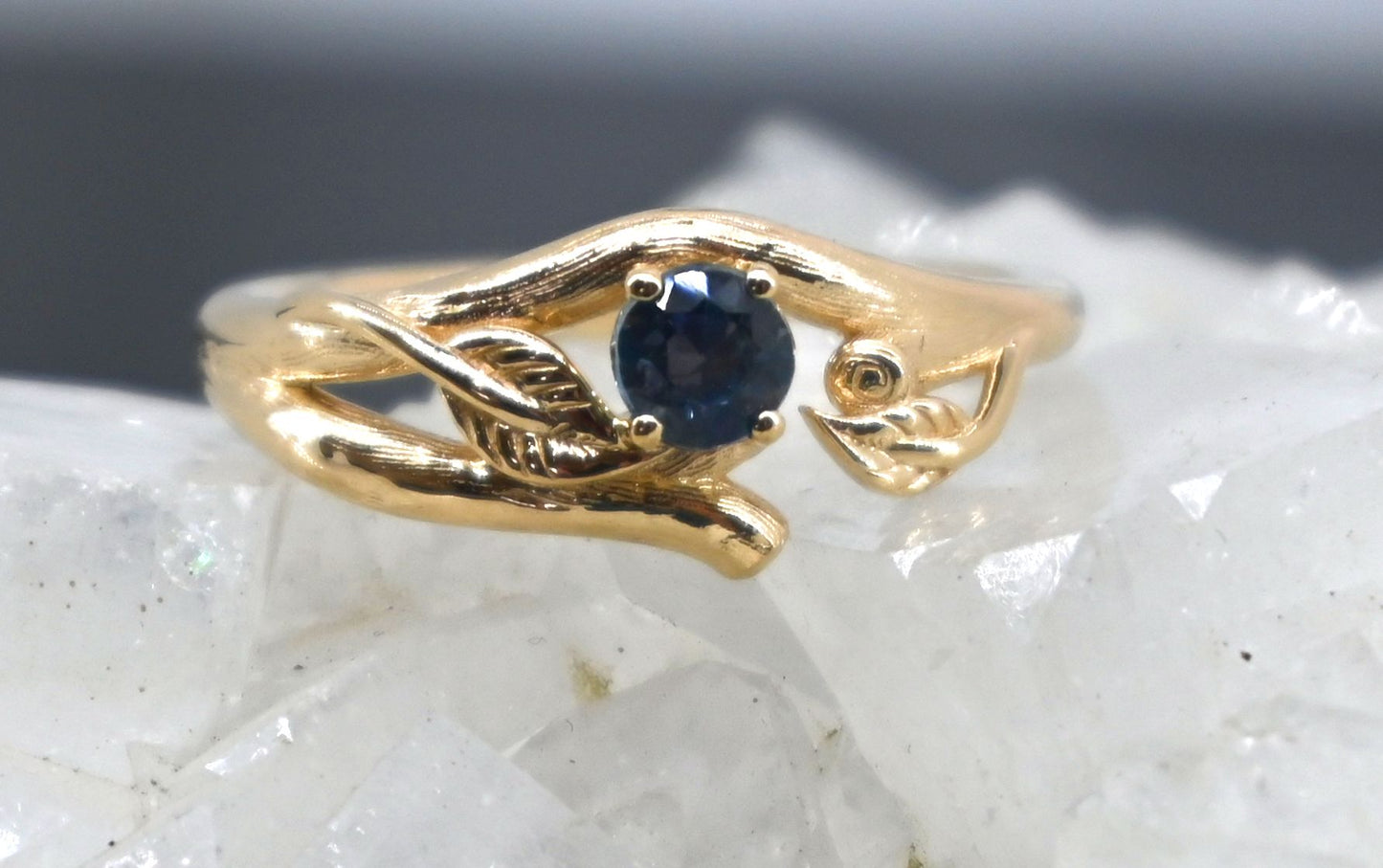 Montana Sapphire Double Branch Ring