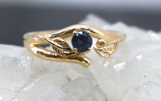 Montana Sapphire Double Branch Ring