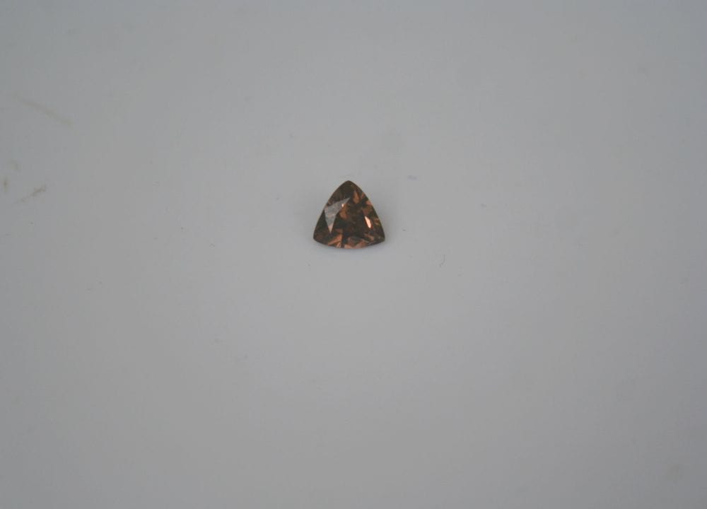 S115 Brown Triangular Gemstone